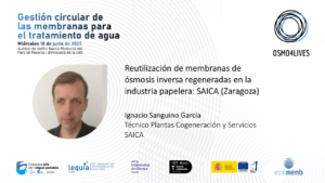 Reutilización de membranas de ósmosis inversa regeneradas por Ecomemb en la industria papelera